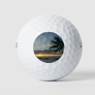 Oahu, Hawaii Sonnenuntergang Golfball