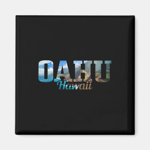 Oahu Hawaii Surfer-Geschenk Souvenir Magnet