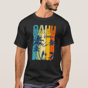 Oahu Hawaiian Family Vacation Matching Group Premi T-Shirt