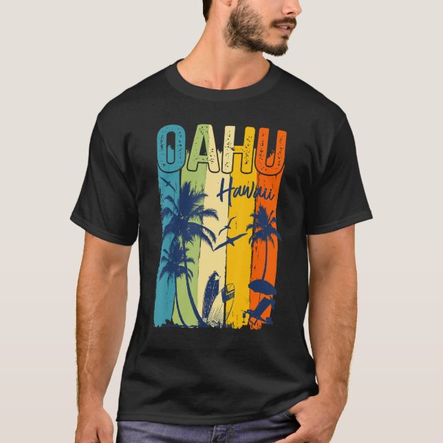 Oahu Hawaiian Family Vacation Matching Group T-Shirt (Vorderseite)