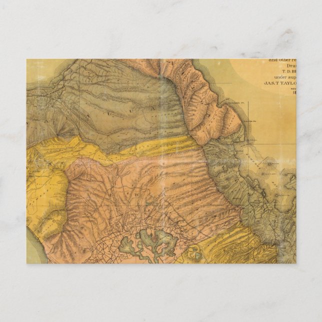 Oahu, Hawaiianische Inseln Postkarte (Vorderseite)