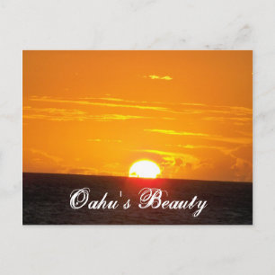Oahu’s Beauty Postkarte