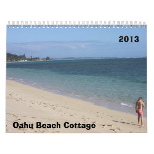 Oahu-Strand-Hütte 2013 Kalender