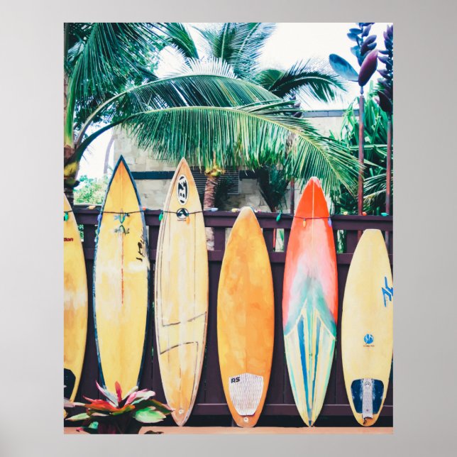 Oahu Surf | Poster (Vorne)