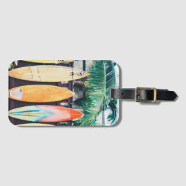 Oahu Surfboards| Gepäckmarke Gepäckanhänger