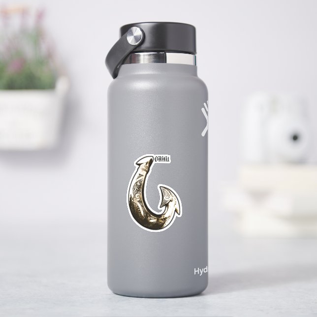 Oahu Tribal Hook Aufkleber (HydroFlask)