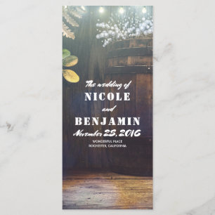 Oak Barrel Rustic Barn Gipskraut Programme