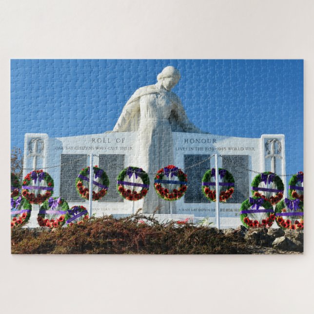 Oak Bay Memorial Victoria Kanada Puzzle (Horizontal)