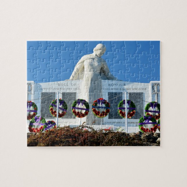 Oak Bay Memorial Victoria Kanada Puzzle (Horizontal)