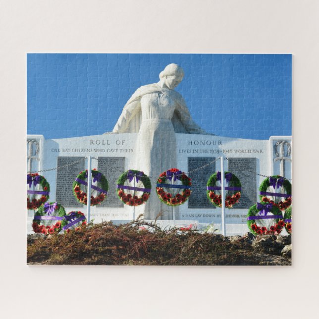 Oak Bay Memorial Victoria Kanada Puzzle (Horizontal)
