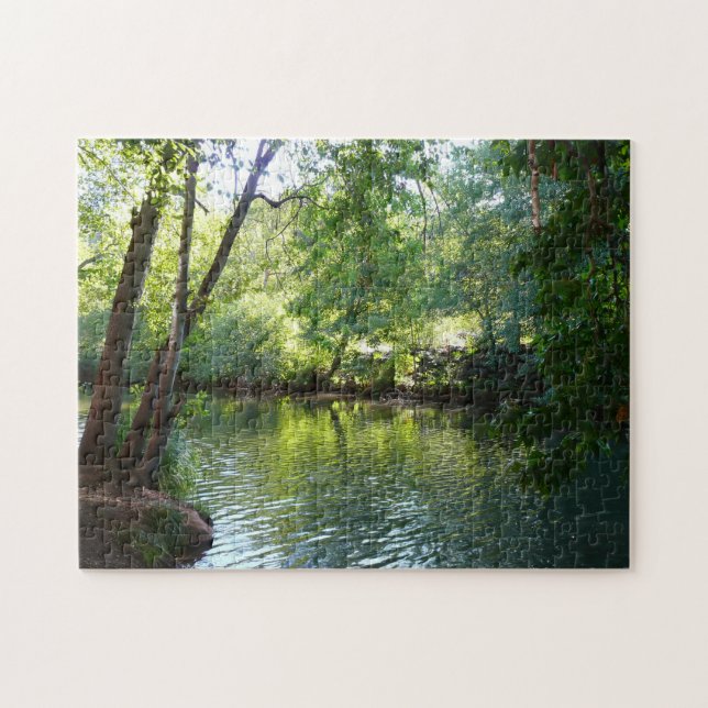 Oak Creek I in Sedona Arizona Naturfotografie Puzzle (Horizontal)