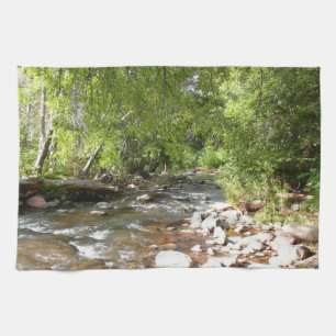 Oak Creek II in Sedona Arizona Naturfotografie Geschirrtuch