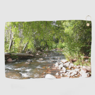 Oak Creek II in Sedona Arizona Naturfotografie Golfhandtuch