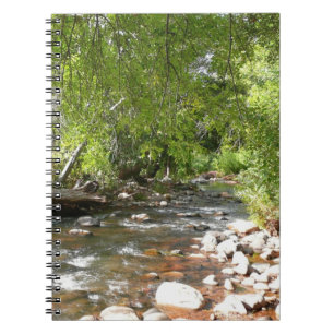 Oak Creek II in Sedona Arizona Naturfotografie Notizblock