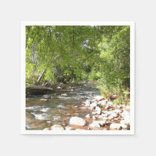 Oak Creek II in Sedona Arizona Naturfotografie Serviette