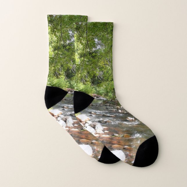 Oak Creek II in Sedona Arizona Naturfotografie Socken (Paar)