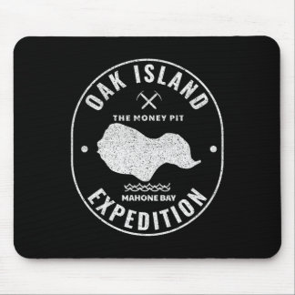 Oak Island Expedition Schatzsuche Retro Mystery Mousepad