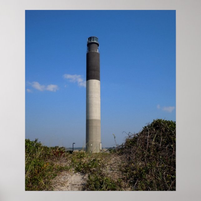 Oak Island Lighthouse, North Carolina Poster (Vorne)