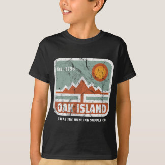 Oak Island Schatzsuche Versorgung Vintage 1795 Ma T-Shirt