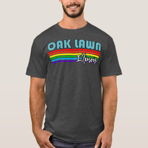 Oak Lawn Illinois Pride Oak LGBT Geschenk LGBTQ S T-Shirt