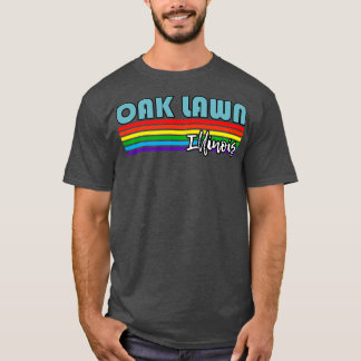 Oak Lawn Illinois Pride Oak LGBT Geschenk LGBTQ S T-Shirt
