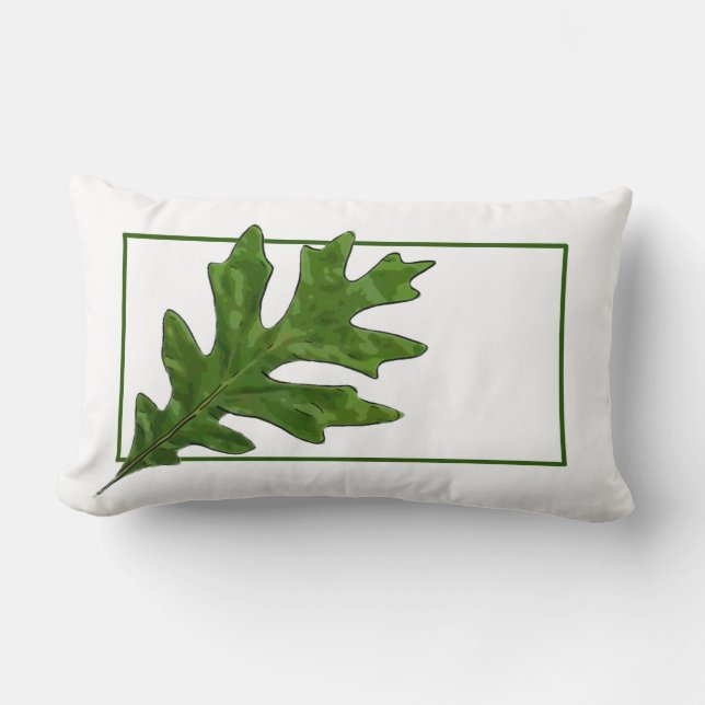 Oak Leaf Lendenkissen (Vorderseite)