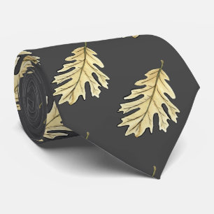 Oak Leaf Watercolor Krawatte