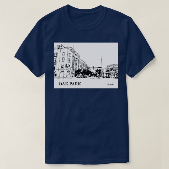 Oak Park Illinois TShirt 2 (Design vorne)