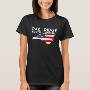 Oak Ridge North Carolina USA Staat Amerika Reisen T-Shirt