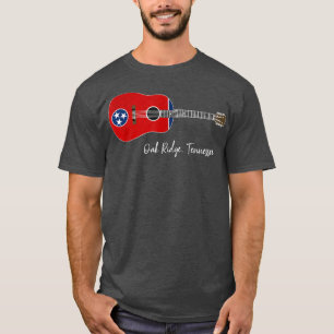 Oak Ridge Tennessee Guitar T-Shirt