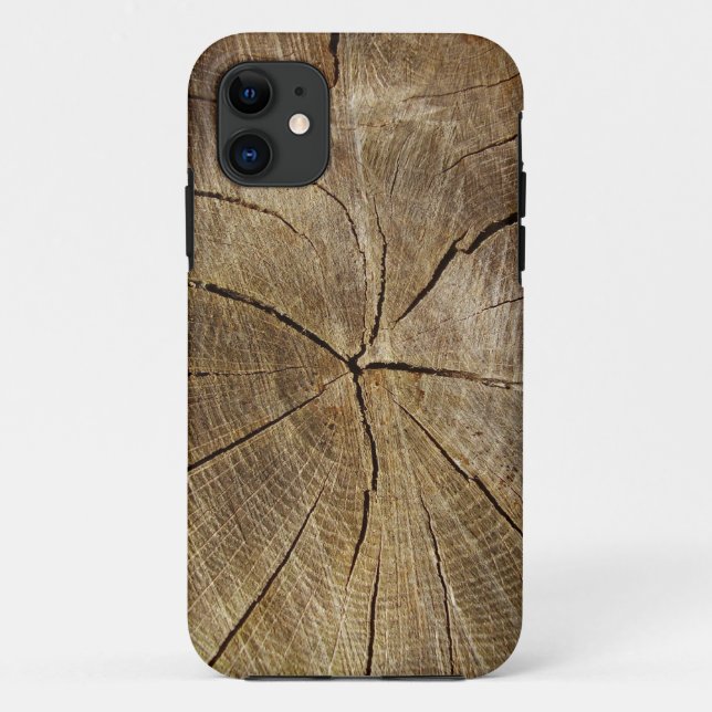 Oak Tree Cross Section iPhone SE+5/5S Fall Case-Mate iPhone Hülle (Rückseite)