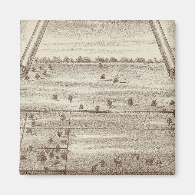 Oakdale Ranch Magnet (Vorne)