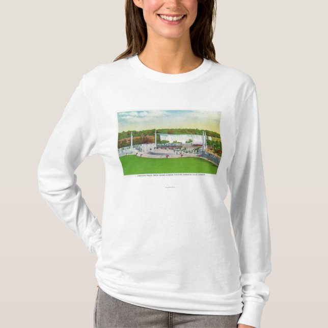 Oakes Garten-Theater-Ansicht der amerikanischen T-Shirt (Vorderseite)