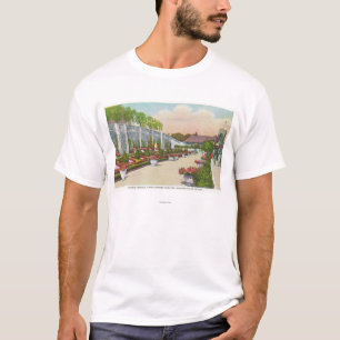 Oakes Garten-Theater senken Terrasse T-Shirt