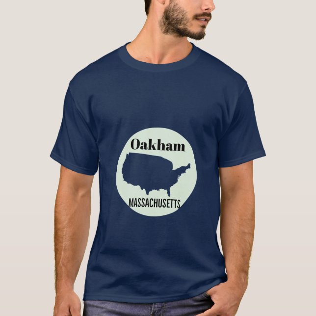 Oakham Massachusetts 4 T-Shirt (Vorderseite)