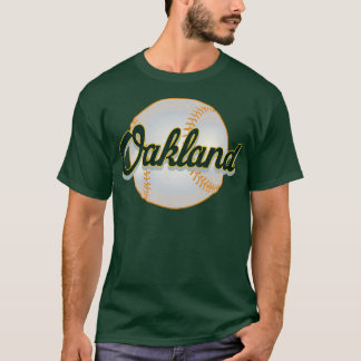 Oakland Baseball Vintag Baseball Teamgeschenk T-Shirt