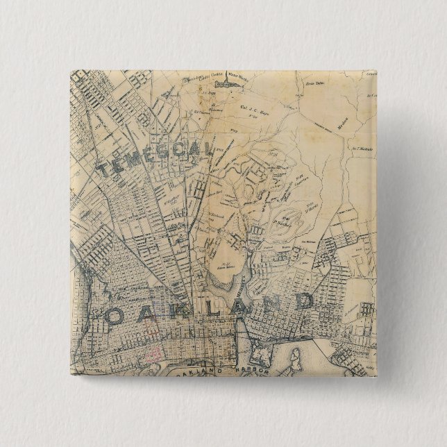 Oakland, Berkeley, Alameda Button (Vorderseite)