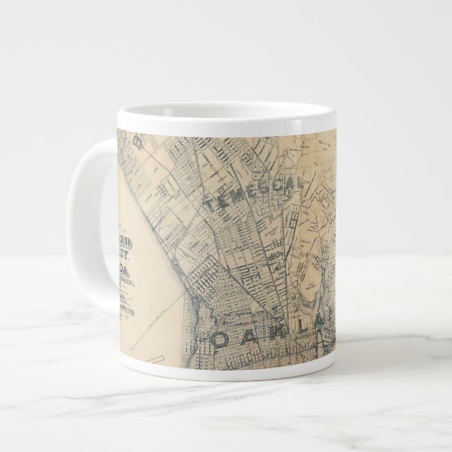 Oakland, Berkeley, Alameda Jumbo-Tasse (Vorderseite Links)
