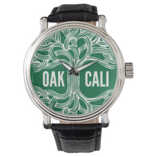 Oakland California Oak Design Armbanduhr