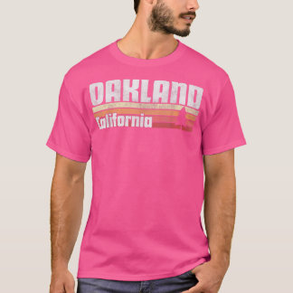 Oakland California Retro Style Vintager 70er 80er  T-Shirt