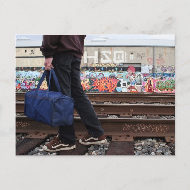 Oakland Coliseum Yard Postkarte (Vorderseite)