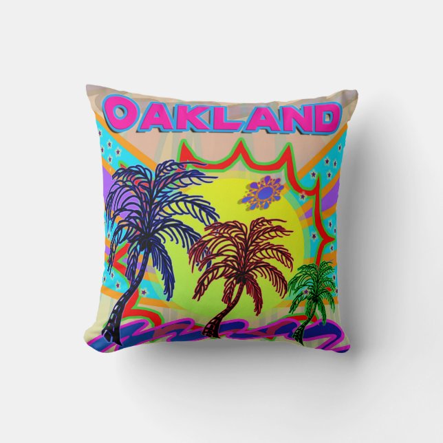 Oakland Eternal Pillow Kissen (Vorderseite)