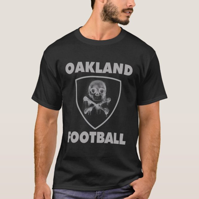 Oakland Football Fan T-Shirt (Vorderseite)