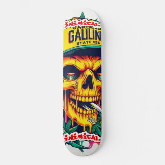 Oakland-Gelbschädel Skateboard