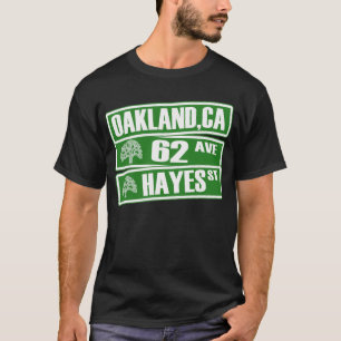 Oakland, Kalifornien (62. Allee, Hayes-St.) T-Shirt