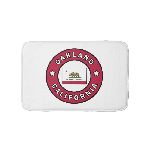 Oakland Kalifornien Badematte (Vorderseite)