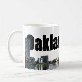 Oakland Kalifornien mit Oakland im Himmel Tasse