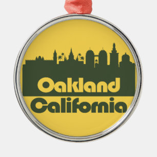 Oakland, Kalifornien Ornament Aus Metall