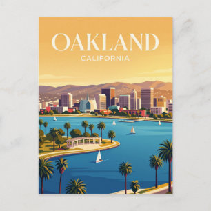Oakland Kalifornien Postkarte