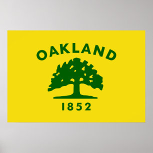 Oakland, Kalifornien, Vereinigte Staaten Poster